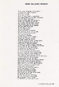 RECEUIL DE POEMES D ANDRE NICOSIA - INOUBLIABLE ORAN (10)